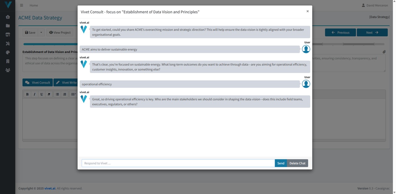 Answer guided prompts
